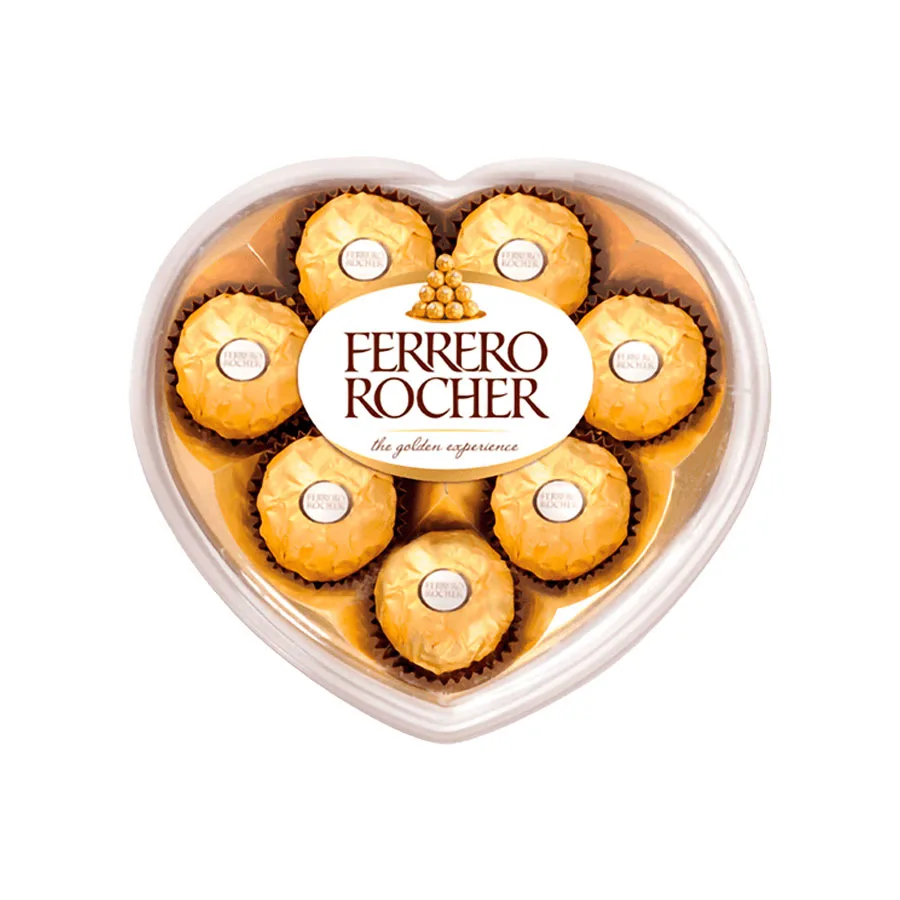 Chocolates Ferrero Rocher Corazón