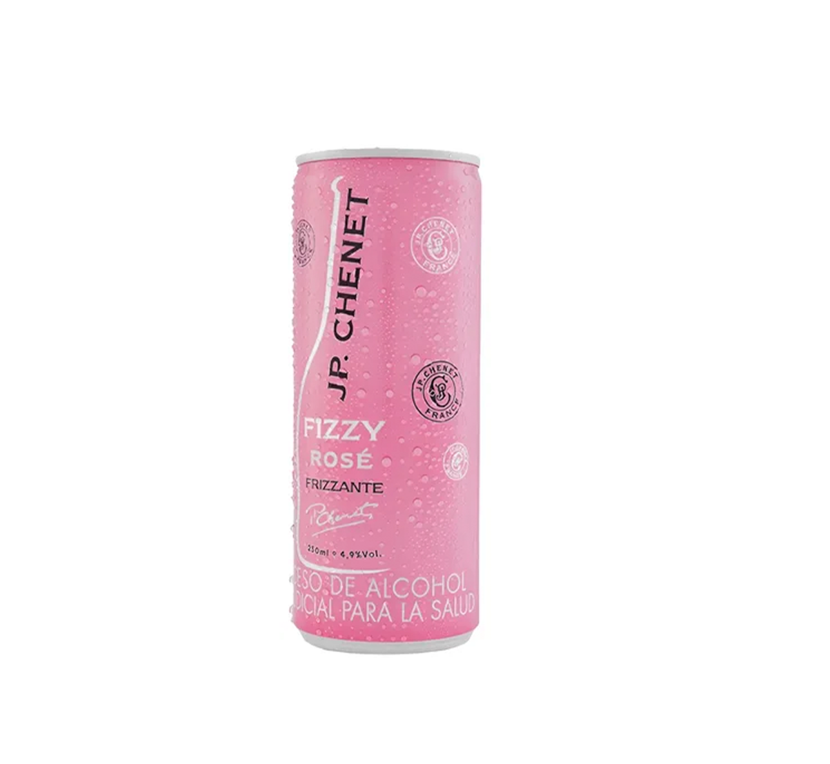 Vino espumoso en lata rosado